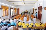 CLB Tấm Lòng Vàng cúng dường Trường hạ tịnh xá Ngọc Trung