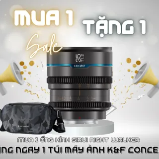 Ống kính Cine SIRUI Night Walker 35mm T1.2 for Canon RF