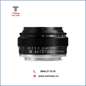 Ống kính TTartisan 50mm f2 For 4:3 (Màu Đen)
