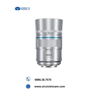 Ống kính AF SIRUI Sniper 75mm F1.2 for Nikon Z ( APS-C) Màu bạc