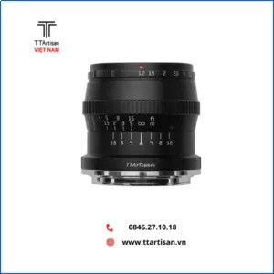 Ống kính Ttartisan 50mm f1.2 for Sony E ( Màu đen)