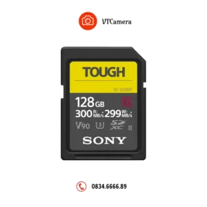 Thẻ nhớ Sony SF-G Tough UHS-II SDHC 128GB 299mb/s – 300mb/s