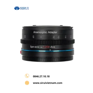 Bộ chuyển đổi Sirui 1.25x Adapter Anamorphic