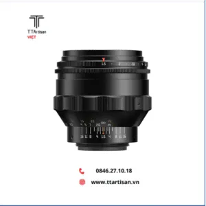 Ống kính TTArtisan 75mm F1.5 Swirly Bokeh for M42