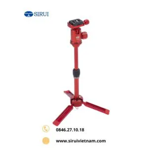 Chân máy mini Sirui Aluminium 3T-35R (Màu đỏ)