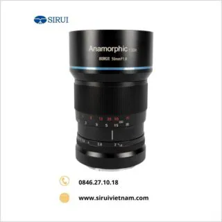 Ống kính SIRUI 50mm f1.8 anamorphic Lens 1.33x for Canon M