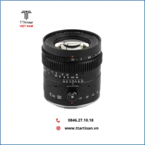 Ống kính TTArtisan Tilt 50mm f1.4 for Canon RF