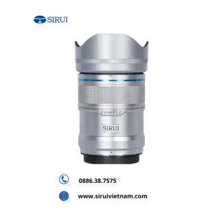 Ống kính AF SIRUI Sniper 23mm F1.2 for Fujifilm XF (APS-C) Màu bạc