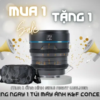 Ống kính Cine SIRUI Night Walker 24mm T1.2 for Leica L