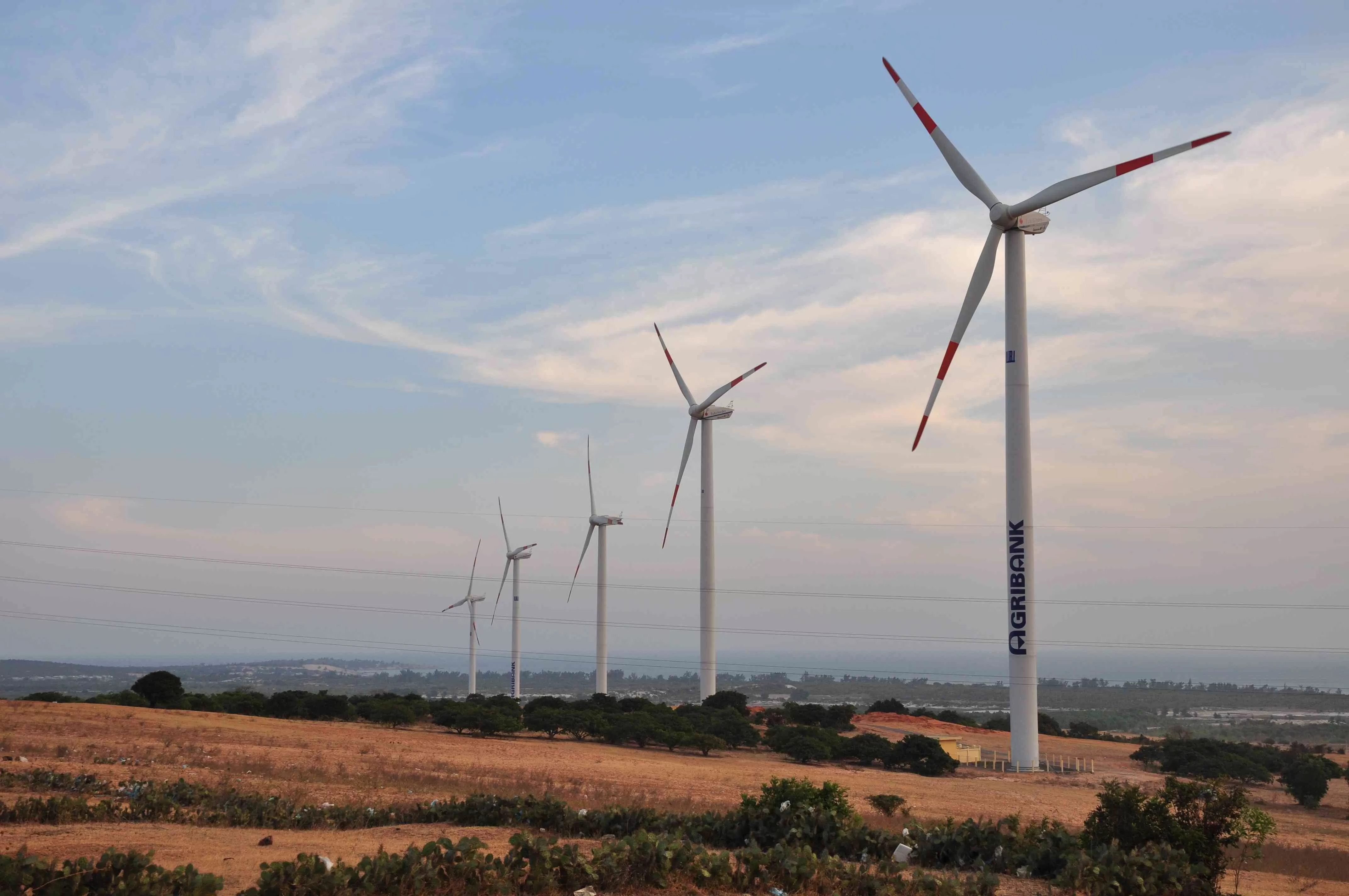 Xây dựng móng Tuabin điện gió, trang trại điện gió