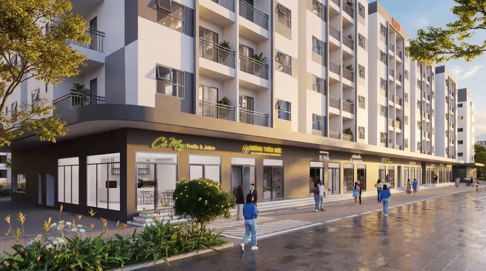 Nhà ở xã hội tại lô đất CT-07 (Lotusa Garden)