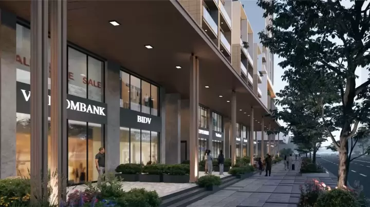 Tòa nhà tổ hợp Golden Residence lô CC1