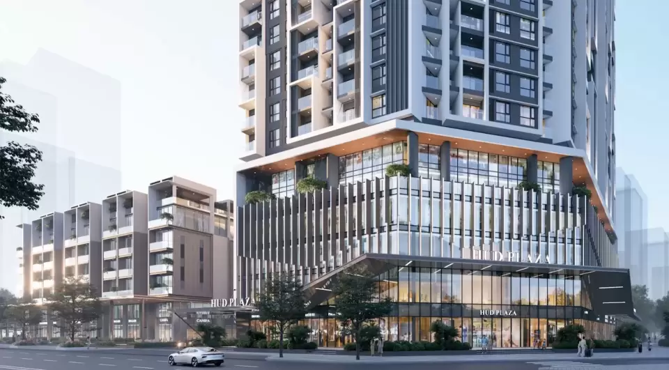 Tòa nhà tổ hợp Golden Residence lô CC1
